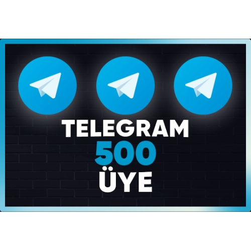  ⚡  GARANTİLİ  TELEGRAM 500 ÜYE ⚡